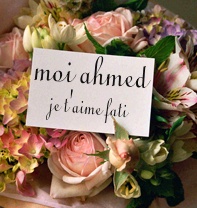 les fleurs C pr ma femme d futur Fatima Zohra !